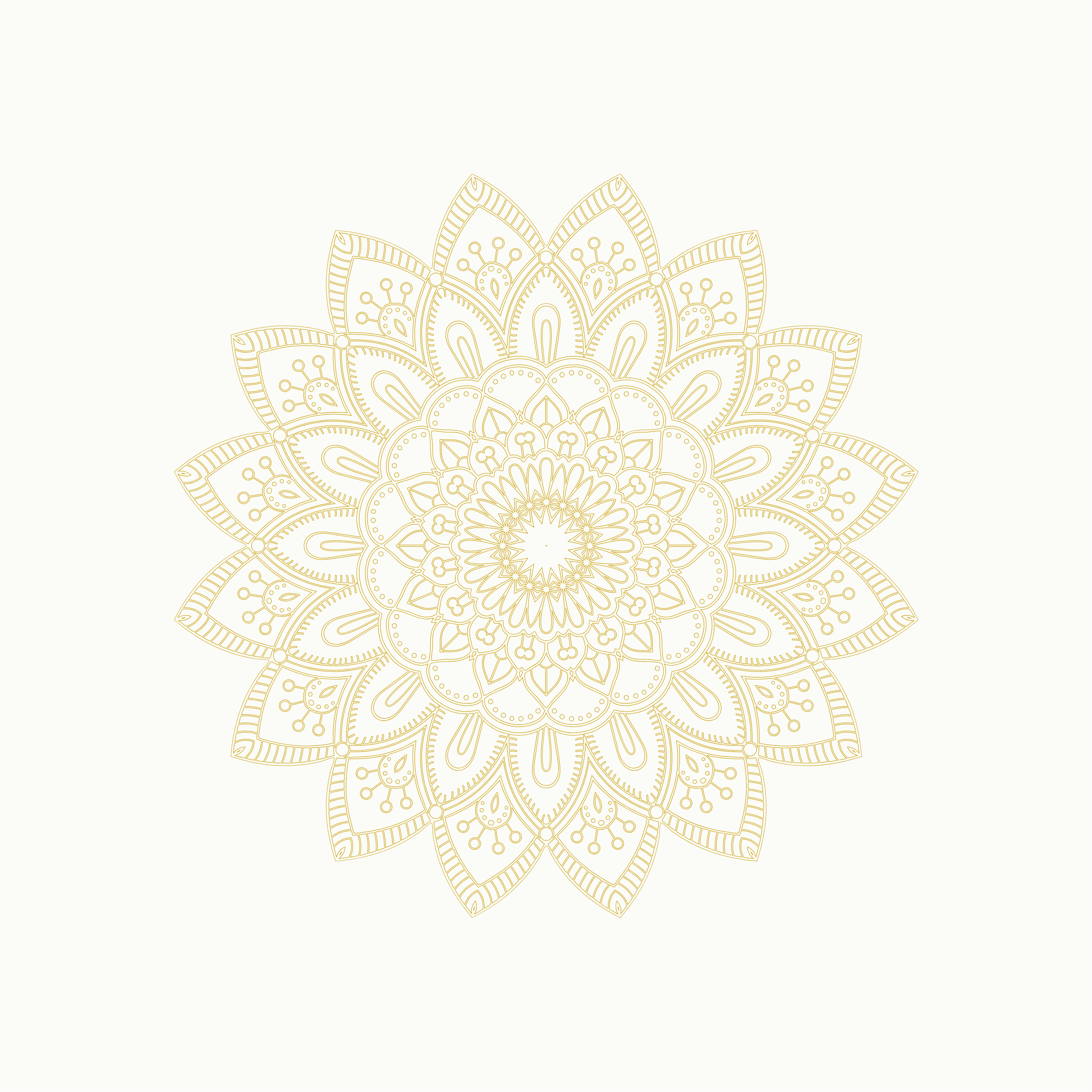 Aurum oracle card back with golden design